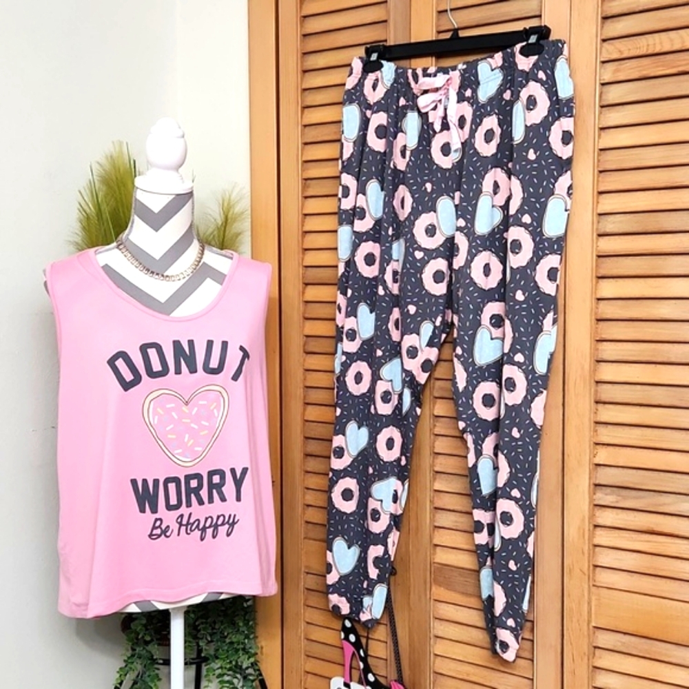 Sleep & Co Donut Pajama Set